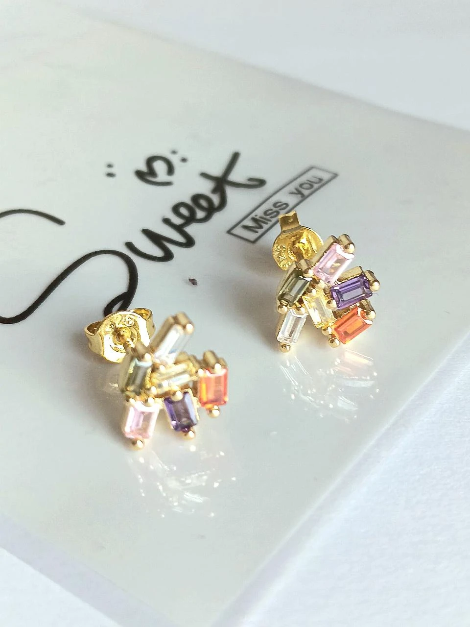 Boucle d oreille en acier inoxydable – photo 3